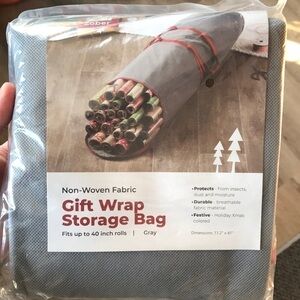 GIFT wrap storage bag